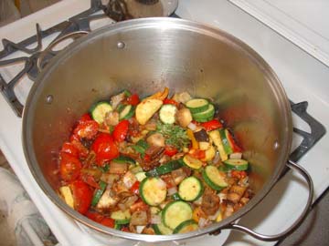 The big stock pot gives a bit more stirring room