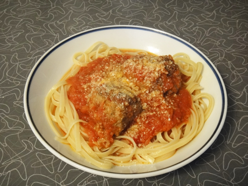 Pork Meatballs in Marinara