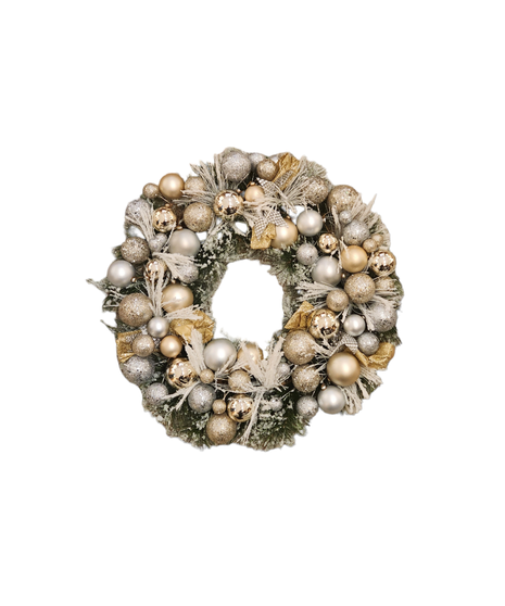 Silver & Gold Wreath