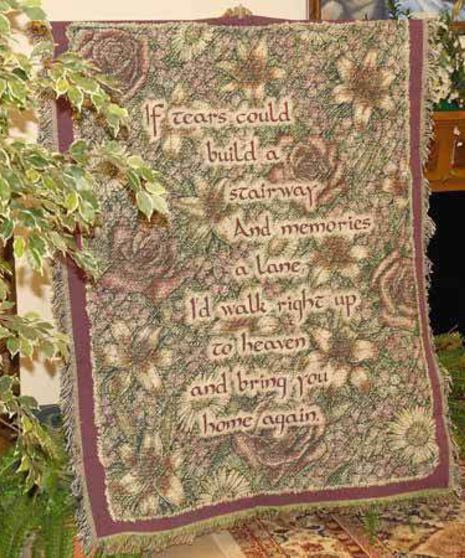 If Tears Could Build a Stairway Afghan