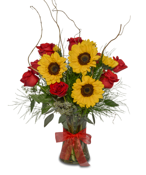 Roses & Sunflowers