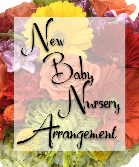 NEW BABY COLORFULL ARRANGEMENT
