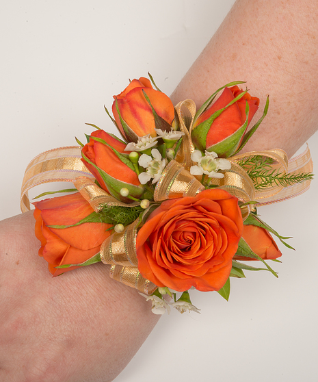 Sunset Rose Corsage