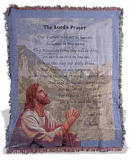 The Lord's Prayer Afghan