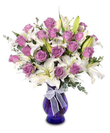 Walter Knoll Florist Ammethyst Dreams Bouquet