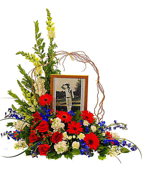 Patriotic Photo Tribute Display