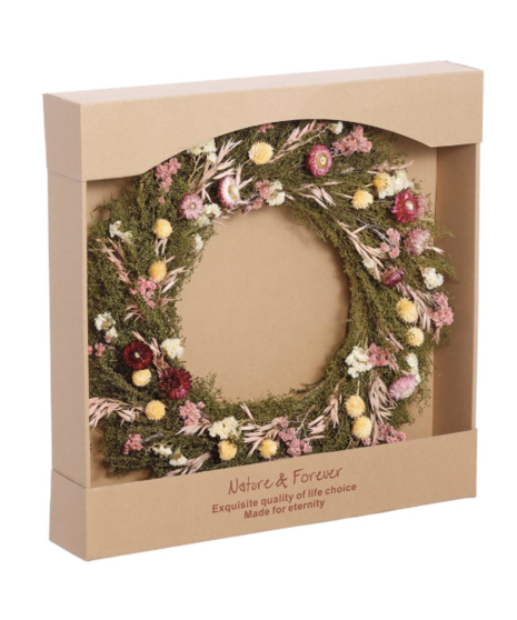 Preserved Meadow Wreath