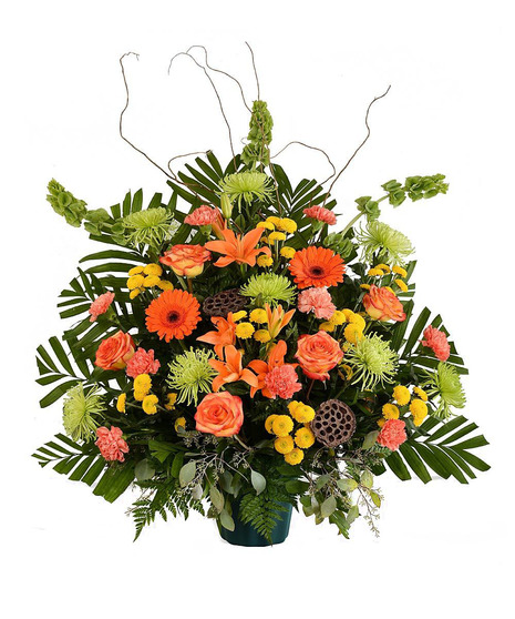 Nature in Bloom Rustic Display