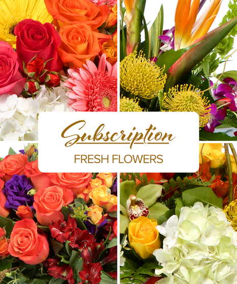Floral Subscription: Seasonal Arrangement