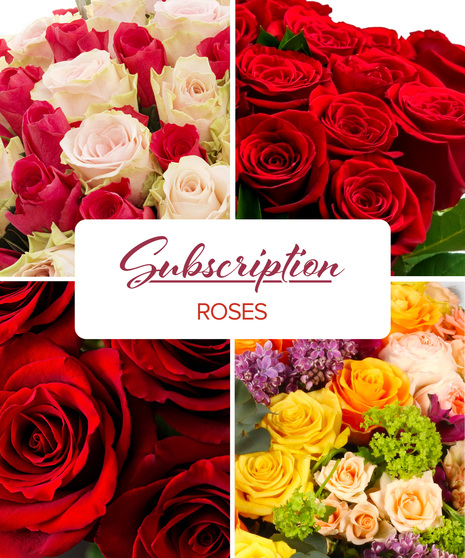 Floral Subscription: Roses
