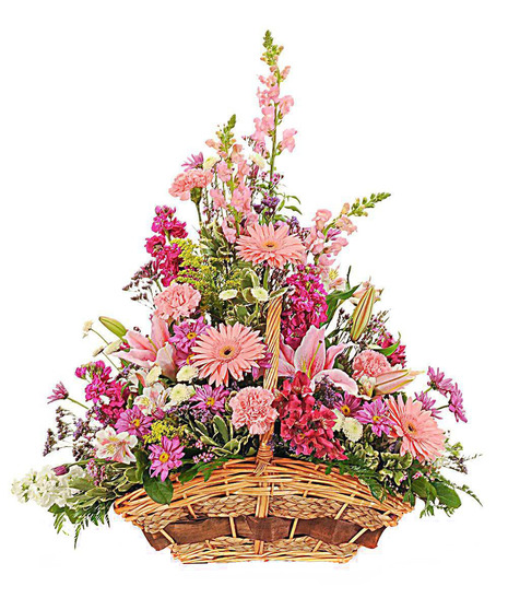 Traditional Mix Large Fireside Display