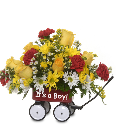 Baby's First Wagon Bouquet