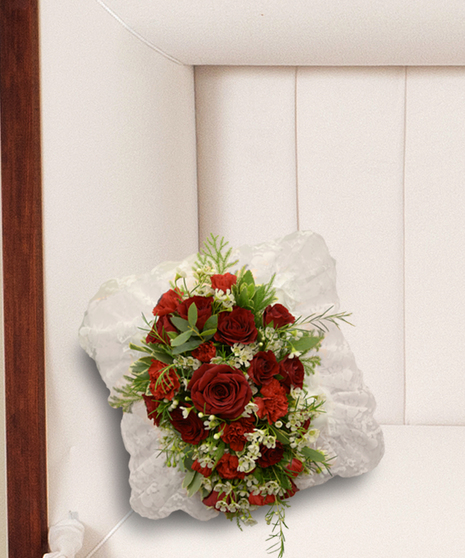 Sympathy Casket Lid Pillow
