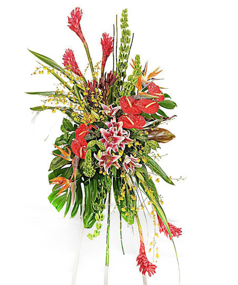 Tropical Fusion Easel Display