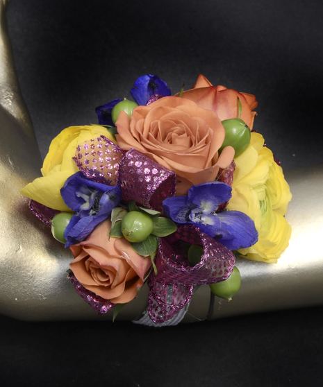 Designer's Choice Colorful Corsage