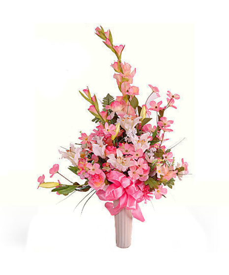 Spring Floral Tribute for the Cemetery