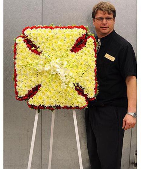 Maltase Cross on Easel