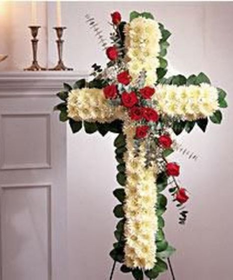 Standing Rose Cross