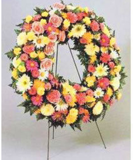 Standing Funeral Wreath